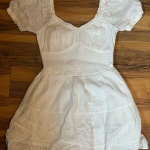 Hollister White Mini Dress